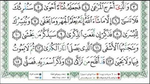 087 - سوره الأعلى - عبدالله المطرود  Surah Al-A'la - Abdullah Al Matroud