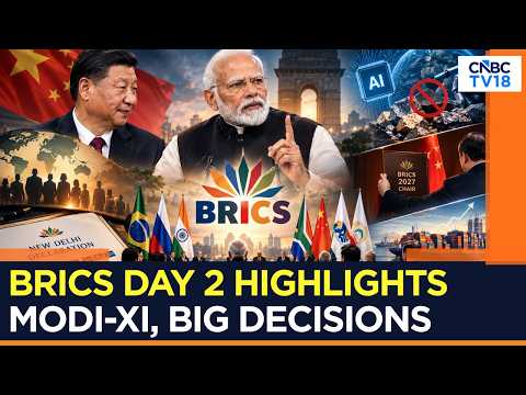 BRICS Summit Day 2 Highlights | Modi-Xi Meet, New Delhi Declaration, China Takes Chair | N18G