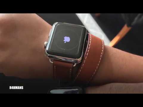 Unboxing Hermes Double Tour Band Apple Watch Stainless Steel 3rd Party
