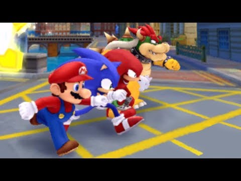 Mario And Sonic At The London 2012 Olympic Games London Party