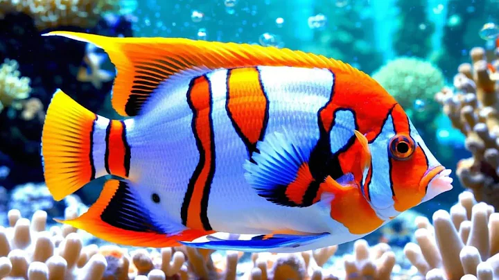 The Colors of the Ocean 8K ULTRA HD - The Best 8K Sea Animals for Relaxation & Calming Music