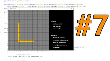 Java Snake game Tutorial - #7: Update Direction