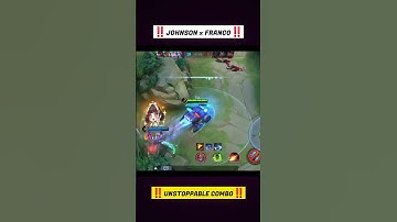 BREAK THE META WITH JOHNSON AND FRANCO! #mlbb #shorts