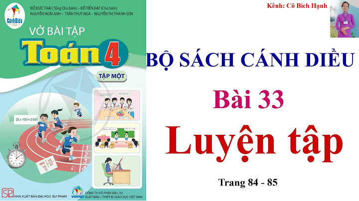 Giải sách bài tập toán lớp 4 trang 84