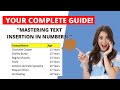 Combine text and number in excel formula #exceltips #exceltricks #harryviral