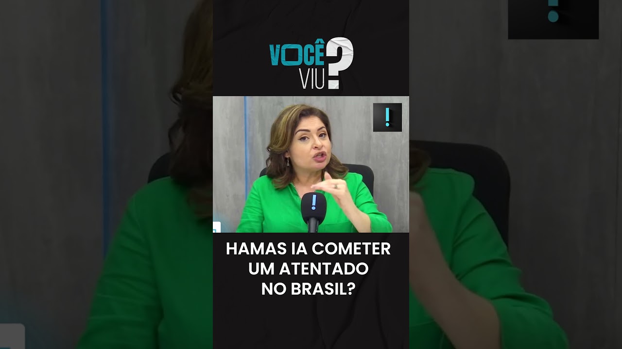 O Hamas ia cometer um atentado no Brasil? #shorts