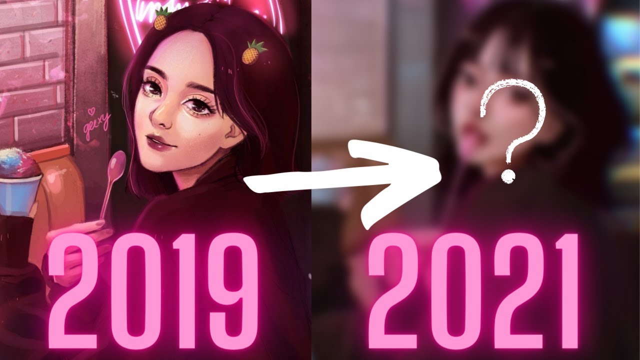 КАК ЛВЛАПНУТЬ СВОЕ РИСОВАНИЕ / draw this again 2019-2021 + конкурс