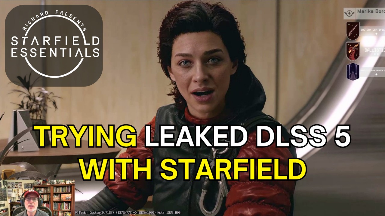 Trying Leaked DLSS 5 with Starfield