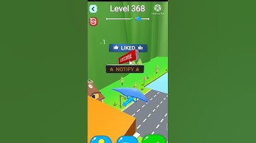 3D shape-shifting game level=368#shorts #video