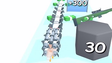 BEST MAX SCORE in Gun Head Run - Gameplay Android,ios (Levels 39-40)