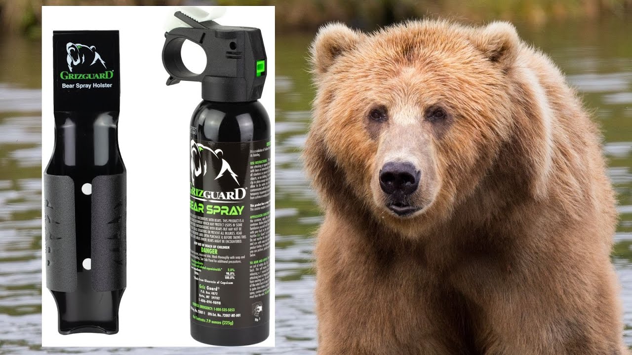 Grizguard Bear Spray ( grizzly bears & polar bear ) for animal