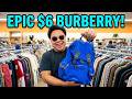 Epic Thrift Trip! Huge Haul & $6 Burberry Bag?! Ep 530