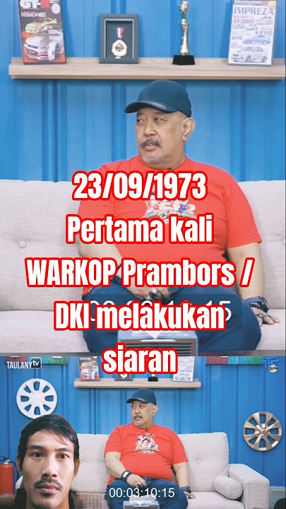 23/09/1973 Pertama kali WARKOP Prambors / DKI melakukan siaran