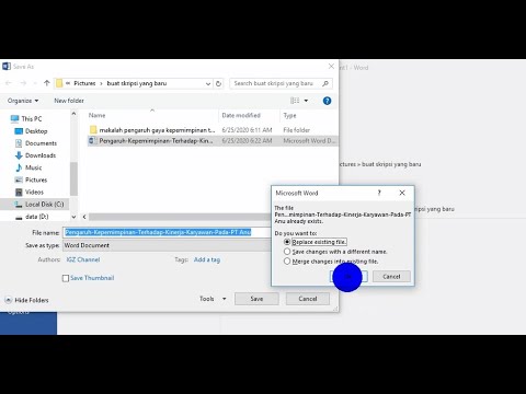 Mengembalikan file Word, Excel, dan dokumen penting ter replace, overwrite, terhapus dengan Recuva