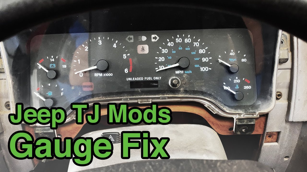 Arriba 97+ imagen jeep wrangler instrument cluster repair