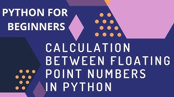 How to add two floating point numbers in python | calculation between floating and integer