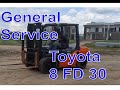 Service Forklift Matic Toyota 8FD30