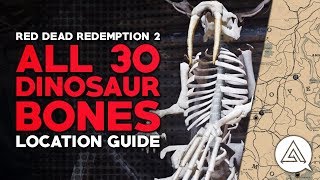 Red Dead Redemption 2 | All 30 Dinosaur Bones Location Guide & Reward screenshot 5