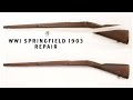 Repairing a Springfield 1903 Stock