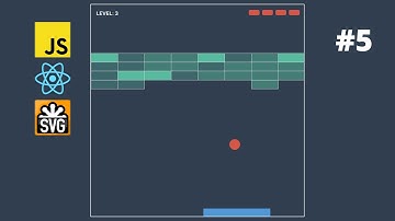 Breakout Game with JavaScript, React, and SVG. #5 Page Component.