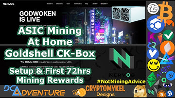 Hardware Update - ASIC Mining At Home - Goldshell CK-Box Setup & First 72hrs Mining Rewards