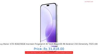Buy Honor X70i 8GB256GB Inscreen Fingerprint 67 Inch MagicOS 90 Android 150 Dimensity 7025 Ultra screenshot 1