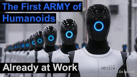 The First ARMY of Humanoids is Already at Work/UBTECH Walker S2