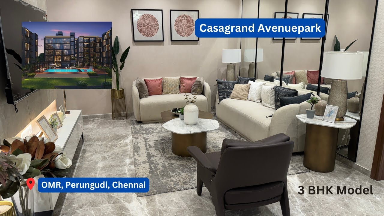 Casagrand Avenuepark | At  Perungudi, Chennai | 2, 3 & 4 BHK Apartments | 📞+91 7550098989.