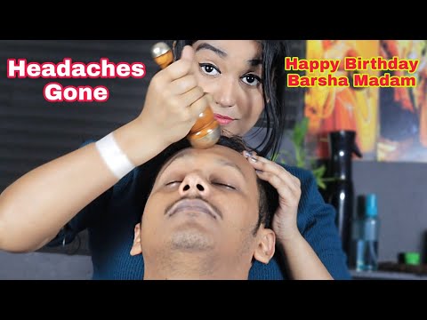 Headaches Finally Gone After This Relaxing Massage | Head Massage and Neck Cracks | Moral Of ASMR