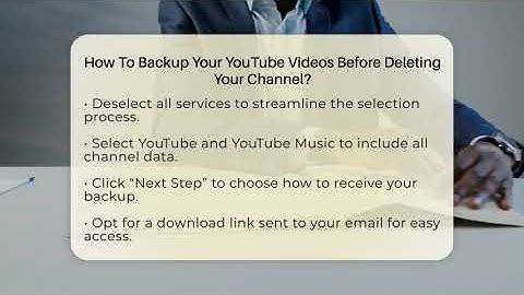 How To Backup Your YouTube Videos Before Deleting Your Channel? - Everyday-Networking