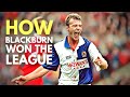 How blackburn rovers won the premier league 19941995  tactical analysis