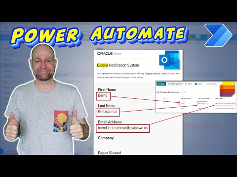 [ POWER AUTOMATE ] [ E - MAIL FORMULAR IN DATENBANK ÜBERTRAGEN ]