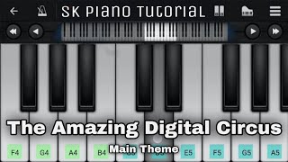 The Amazing Digital Circus - Main Theme | Perfect Piano + Easy Tutorial screenshot 4