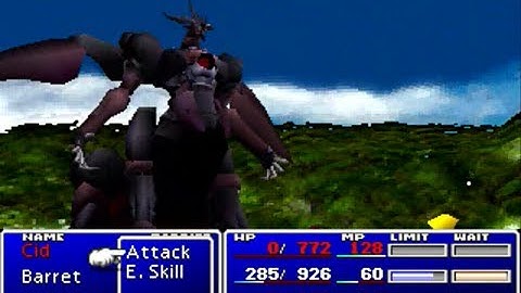 FFVII - LLNIIENACMO Challenge, Part 22: Ultimate Weapon