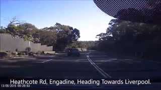 Tailgating Idiot, Instant Karma by Highway Patrol.