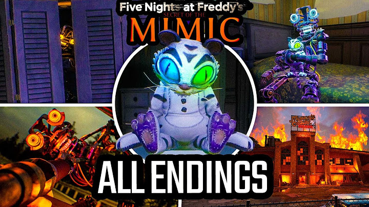 ALL ENDINGS in FNAF: Secret of the Mimic (TRUE ENDING, GOOD & BAD)[Five Nights at Freddy's] Showcase