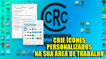 CRIAR SEUS PRÓPRIOS ÍCONES DE PASTAS COM QUALQUER IMAGEM PARA PERSONALIZAR A ÁREA DE TRABALHO