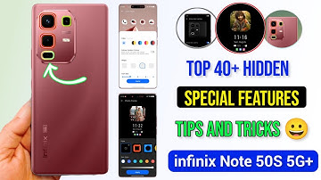 Infinix Note 50s 5g Tips And Tricks | 40+ Special Features -infinix Note 50s Top 40+ Hidden Features