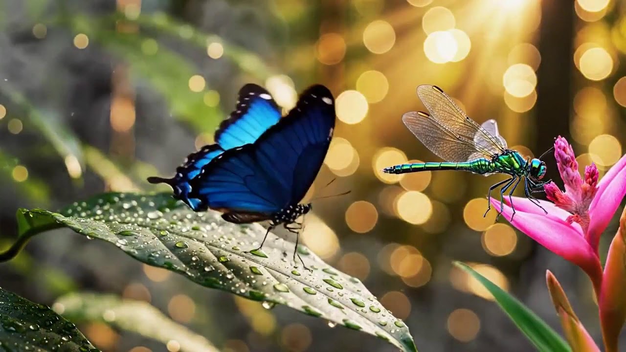 LIVE 🌳 Peaceful Nature ASMR Stream with Birds and Flowing Water for Deep Sleep|