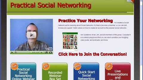 Practical Social Networking - LinkedIn and Facebook