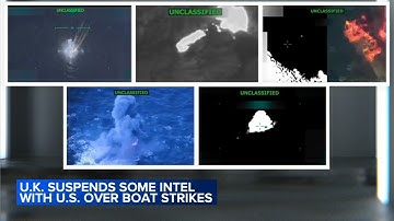 UK suspends some intelligence sharing with US over boat strike concerns in major break