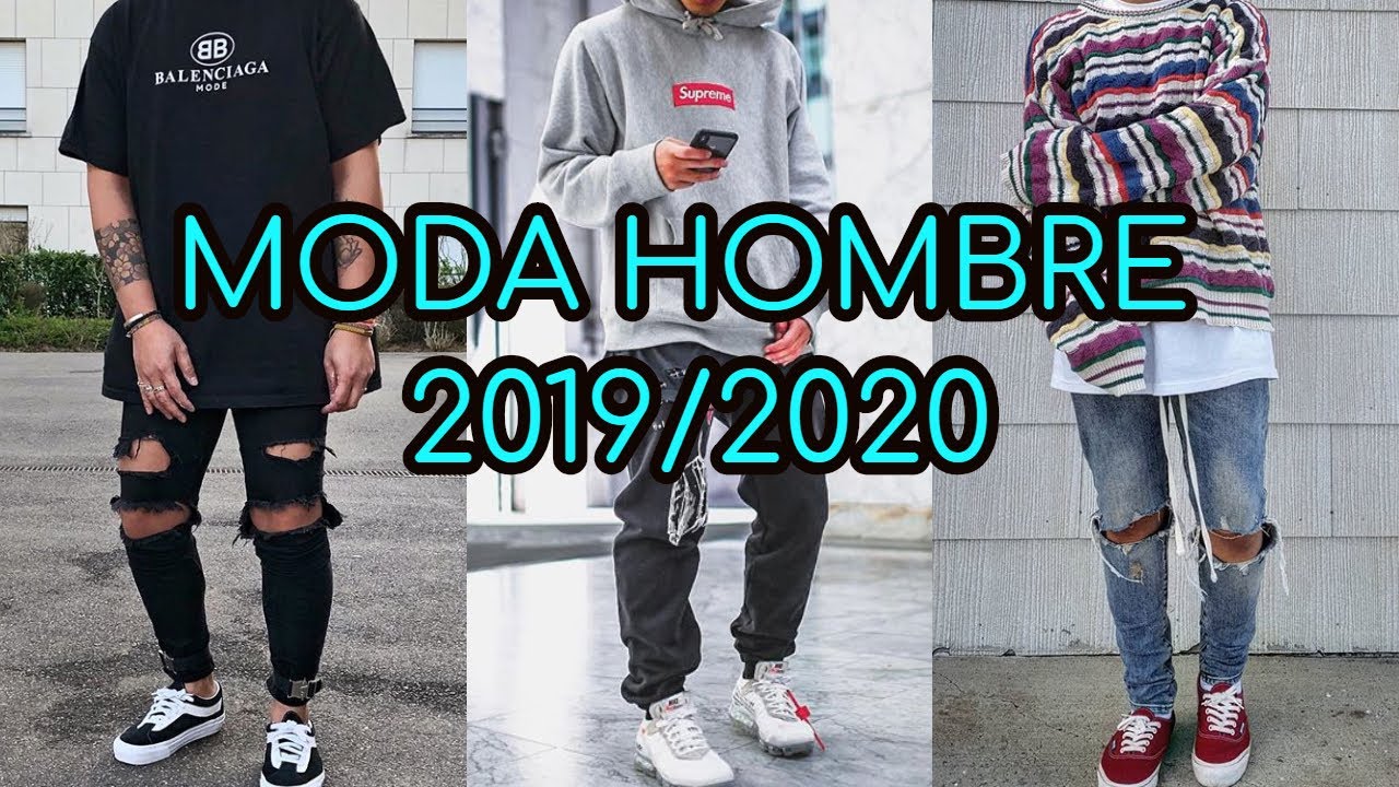 MODA 2019/2020 Hombre URBANO (TENDENCIAS) - YouTube