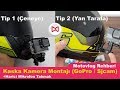 Kask Çenesine ve Yanına Kamera Takmak | GoPro ve SJCam Mikrofon Montajı | GoPro Helmet Setup