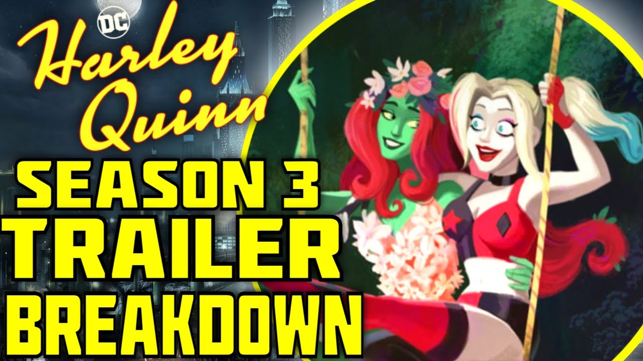 Harley Quinn Season 3 FULL Trailer Breakdown and Analysis - YouTube