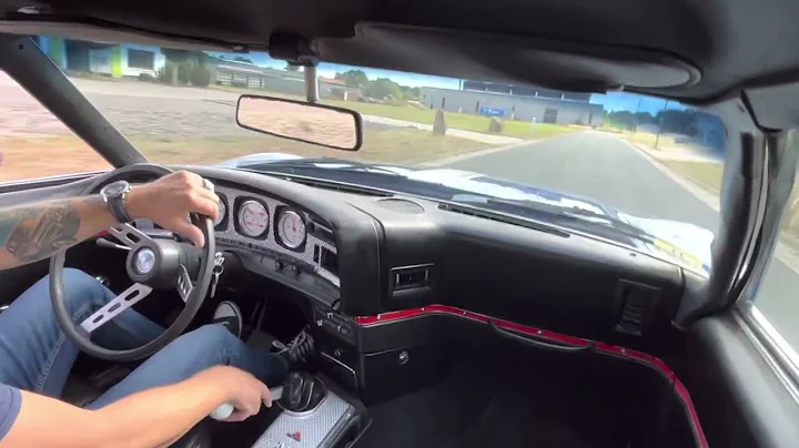 1973 AMC/AMX Javelin 401cui 370 PS on the road