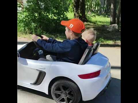 Детский электромобиль Porsche Cayman 180w в Перми