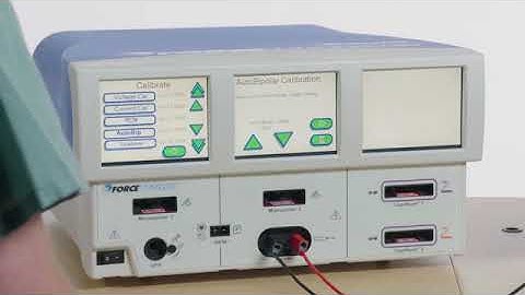 QA-ES III ForceTriad Calibration Step 9