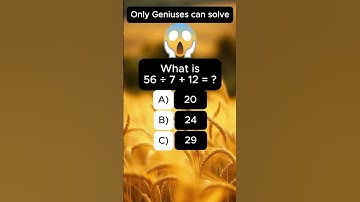 Brain test math quiz #quickmindtest #quiz #mathexam #mathquiz #maths  #mathtest #mathchallenge