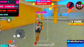 PRIME MOD FREE V21 FFMAX | NO BAN NO BLACKLIST| FREE MOBILE PANEL| DRIP CLIENT FREE| HG CHEAT FREE