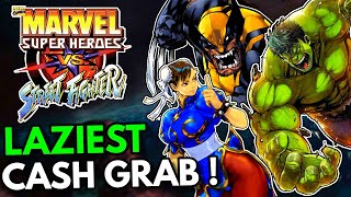 Marvel Super Heroes VS Street Fighter - Laziest Cash Grab Fighting Game!? screenshot 2